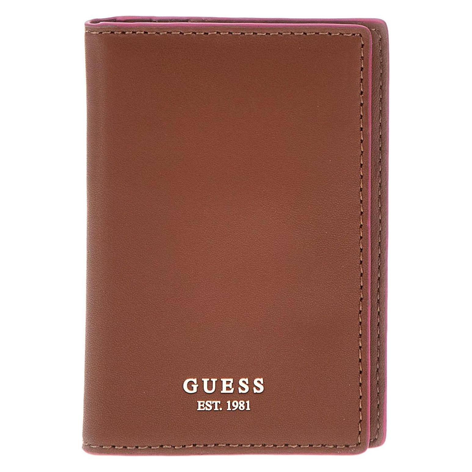 Guess, Damen, Portemonnaie, Card Holder, Braun