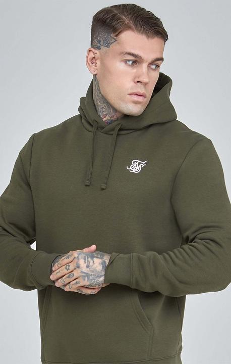 Produktbild Siksilk Kapuzenpullover Khaki Essential Overhead Hoodie (L)