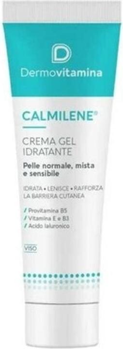 Pasquali Healthcare PASQUALI Dermovitamina Calmilene Feuchtigkeitsspendende Gel-Creme für das Gesicht 40ml (40 ml, Gesichtsgel)