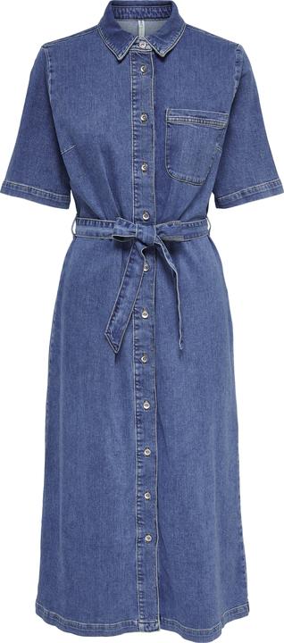 Image du produit Only Coupe ample Col rond Robe courte Robe en jean (XS)