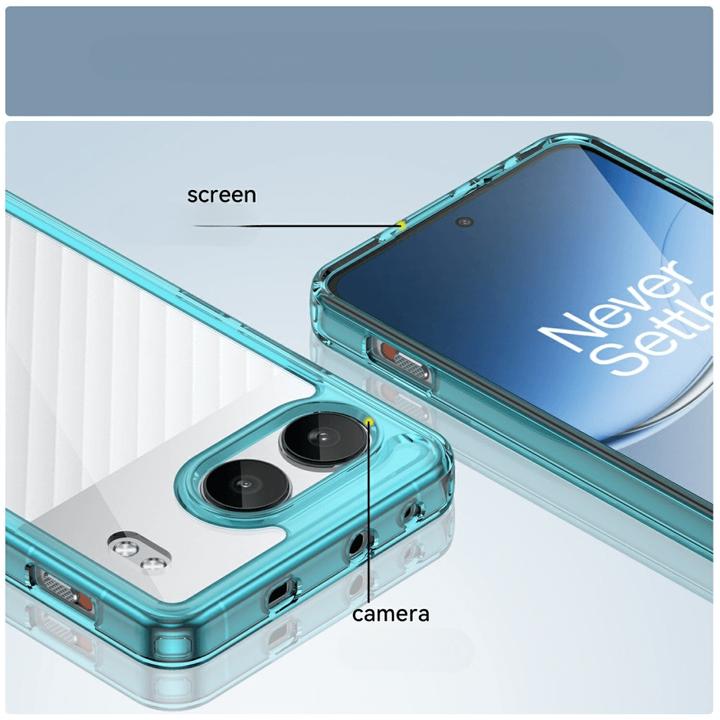 Produktbild Cover-Discount OnePlus Nord 4 - Schützende Acryl-Handyhülle mit erhöhtem Rand (OnePlus Nord 4)