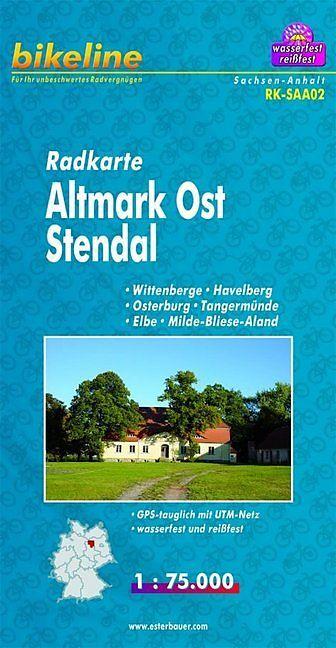 Produktbild Bikeline Radkarte Deutschland Altmark Ost Stendal 1:75.000