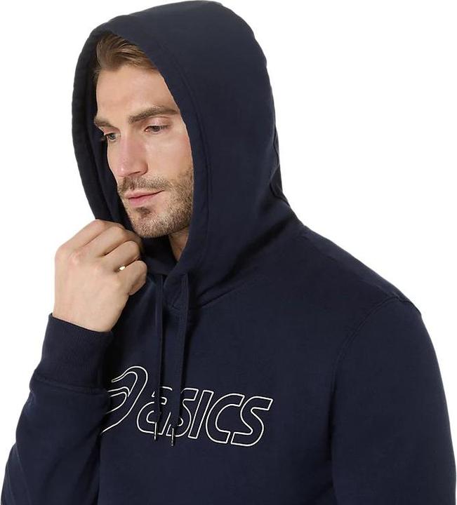 Actual product image ASICS Performance Asics Logo Oth Hoodie Midnight/Birch Man (L)