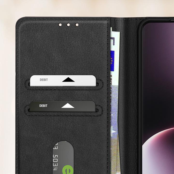 Produktbild Avizar Hülle für Honor Magic 7 Lite Klapphülle Geldbörse und Video-Ständer (Honor Magic7 Lite)