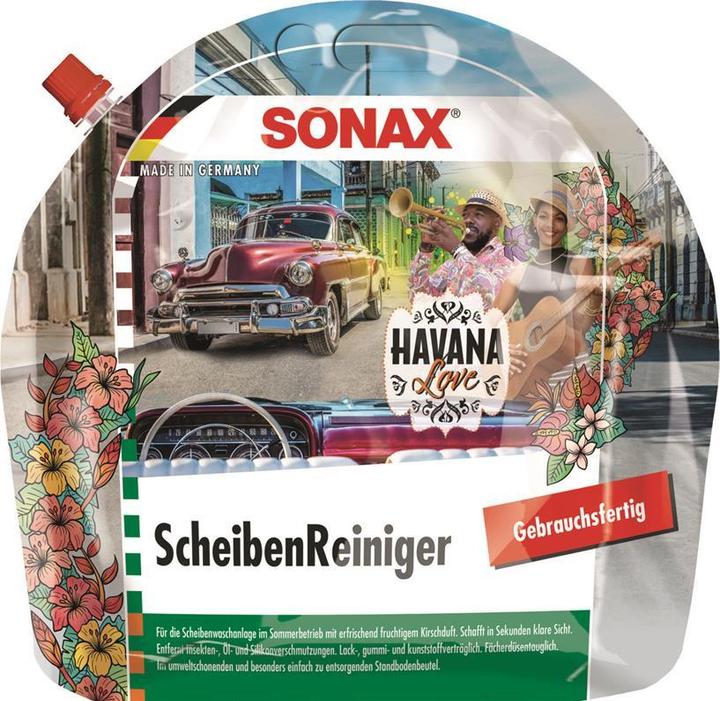 Sonax ScheibenReiniger gebrauchsfertig Havana Love (3000 ml)