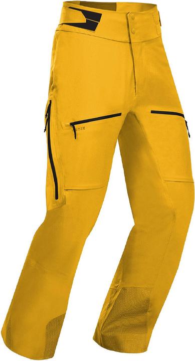 Actual product image Wedze Men's warm and breathable ski trousers - FR500 yellow (XXL)