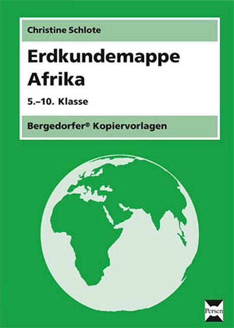 Produktbild Erdkundemappe Afrika (Deutsch, Christine Schlote, 2011)