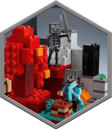 Produktbild LEGO Das zerstörte Portal (21172, LEGO Minecraft)