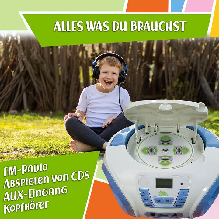 Produktbild TinyGeeks Tunes CD-Player für Kinder