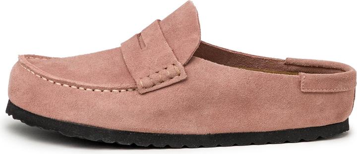 Birkenstock Naples Wrapped Suede Leather (Regular Fit) Pink Clay (37)