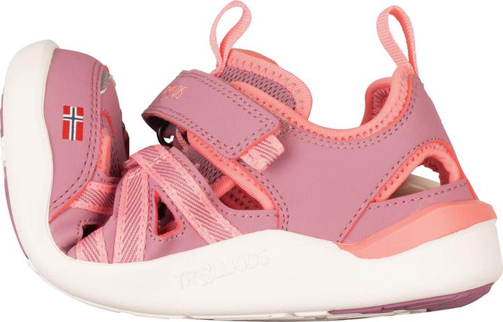 Actual product image Trollkids Kid's Saltfjord Barefoot Sandal (25)