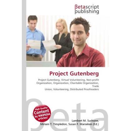 Project Gutenberg, Fachbücher von Lambert M. Surhone, Miriam T. Timpledon, Susan F. Marseken