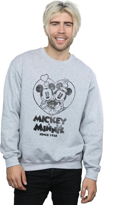 Immagine prodotto Disney Mickey And Minnie Mouse Since 1928 Felpa Uomo (XXL)