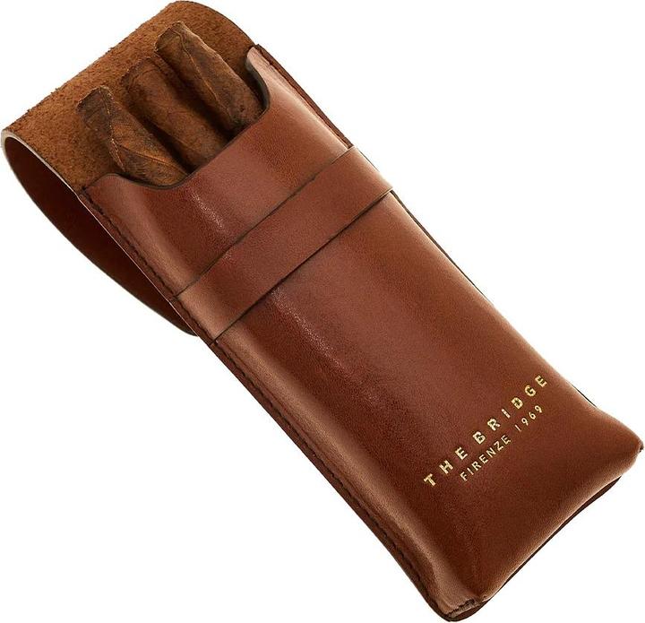 Actual product image The Bridge Leather cigar case
