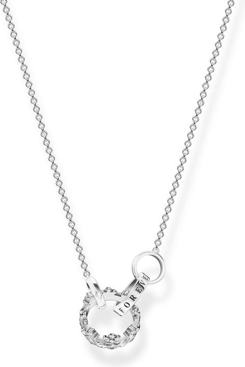 Immagine prodotto Thomas Sabo Collana Corona d'argento (Annerito, Argento 925, 40 - 45 cm)