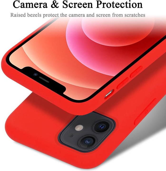 Produktbild Cadorabo TPU Liquid Silicone Case Cover (Apple iPhone 12 mini)