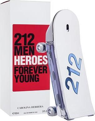 Actual product image Carolina Herrera 212 Men Heroes (Eau de toilette, 90 ml)