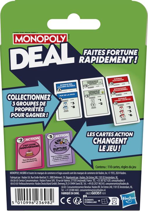 Produktbild Monopoly Deal (Französisch)
