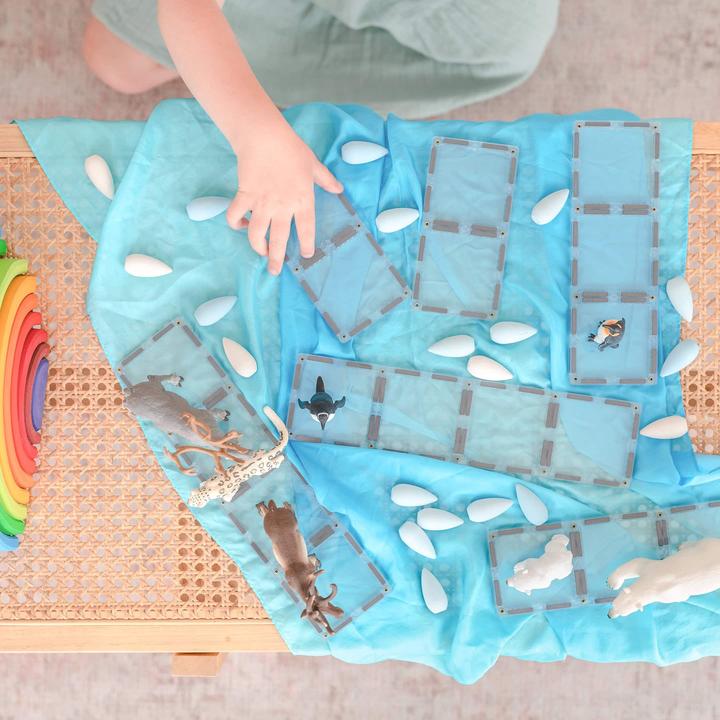 Actual product image Connetix Clear Rectangle Pack