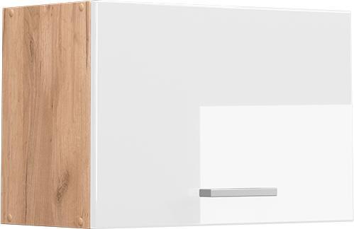 Goldkraft Eiche, Weiss, Weiss Hochglanz