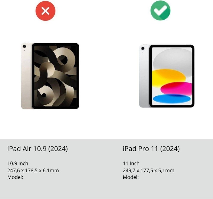 Image du produit Dux Ducis Unid Case (iPad Pro 11 2024 (M4), iPad Air 2022 (5e génération), iPad Pro 11 2021 (3ème génération), iPad Pro 11 2022 (4e génération))
