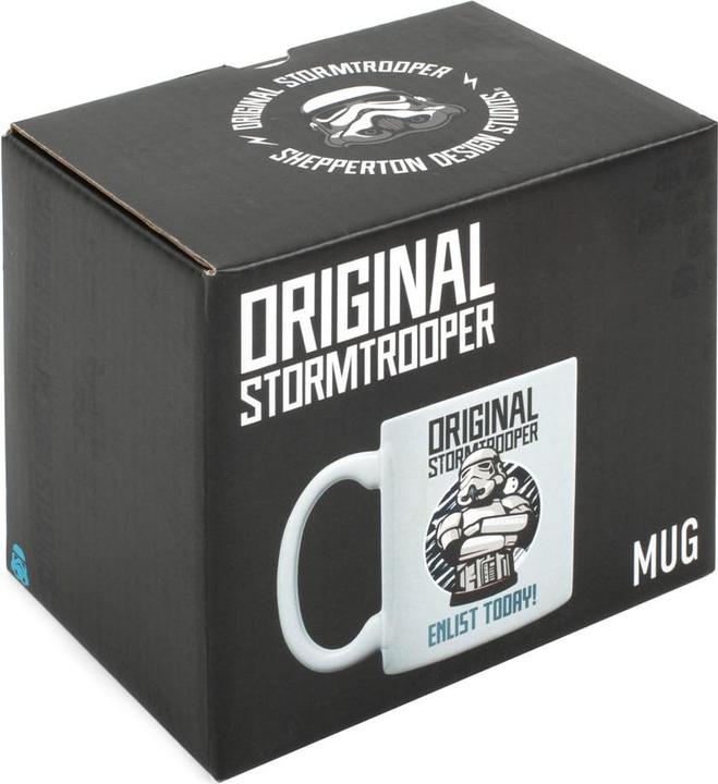Actual product image Thumbs Up Original Stormtrooper Mug Enlist Today White (330 ml, 1 x)