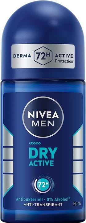 NIVEA MEN Dry Active Roll-on (Rol op, 50 ml)