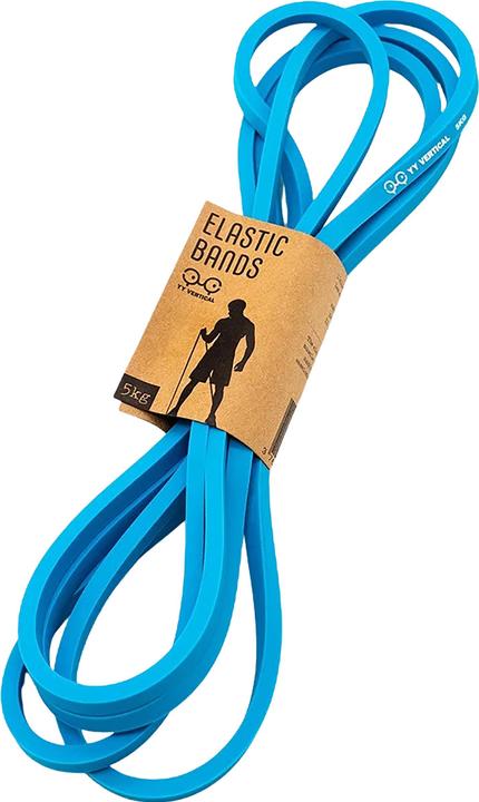 Actual product image YY Vertical Elastic Bands Blue 5KG