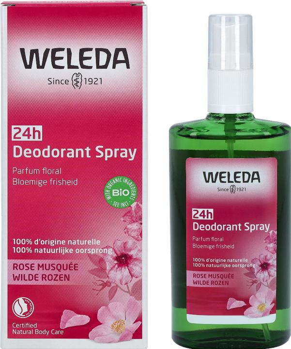 Image du produit Weleda Déodorant à la rose sauvage (Spray, 100 ml)