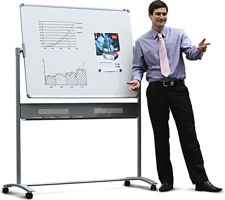 Image du produit Nobo Tableau mobile Drywipe 1901035 1200X1500mm (150 x 120 cm)