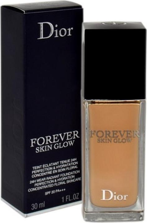Actual product image Dior Forever Skin Glow 24H Radiant Foundation (3WO Warm Olive)