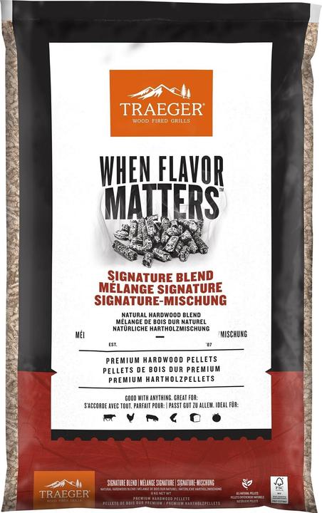 Traeger FSC Signature Blend Pellets 9kg (9 kg)