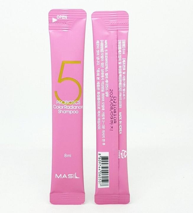 Immagine prodotto Masil Shampoo Color Radiance con Probiotici per capelli colorati (20 ml, Shampoo liquido)