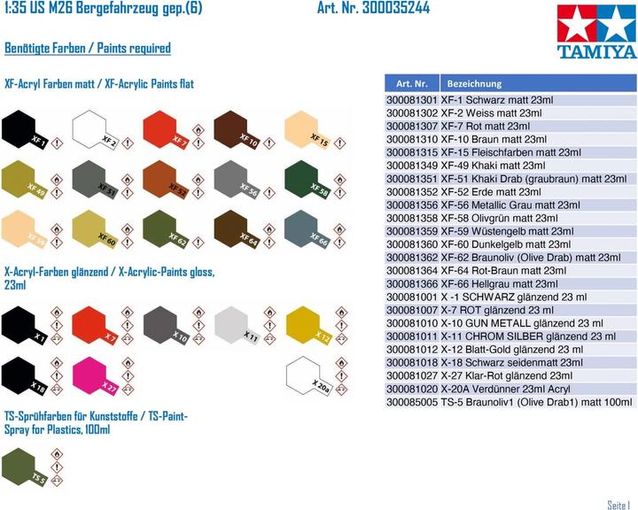 Image du produit Tamiya 1:35 Véhicule de dépannage US M26 p.(6)