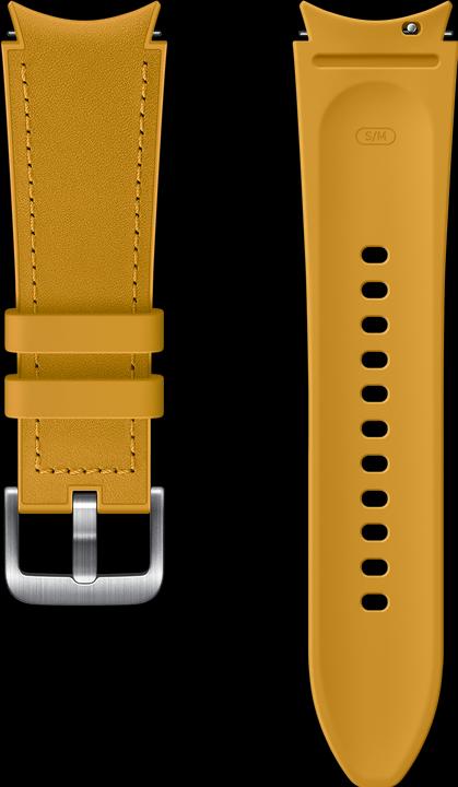 Samsung Hybrid Leather Band 20mm M/L Mus (20 mm, Leather, Fluoroelastomer, Galaxy Watch, Galaxy Watch 4)