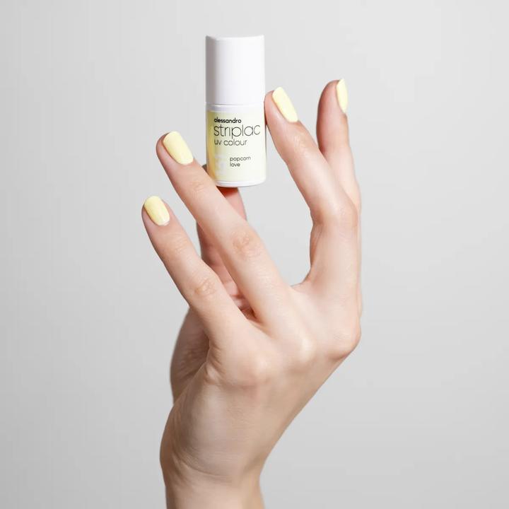 Produktbild Alessandro ALESSAN Striplac UV Colour Popc Lo 6.5ml (161 Popcorn Love, UV-Gel Lack)
