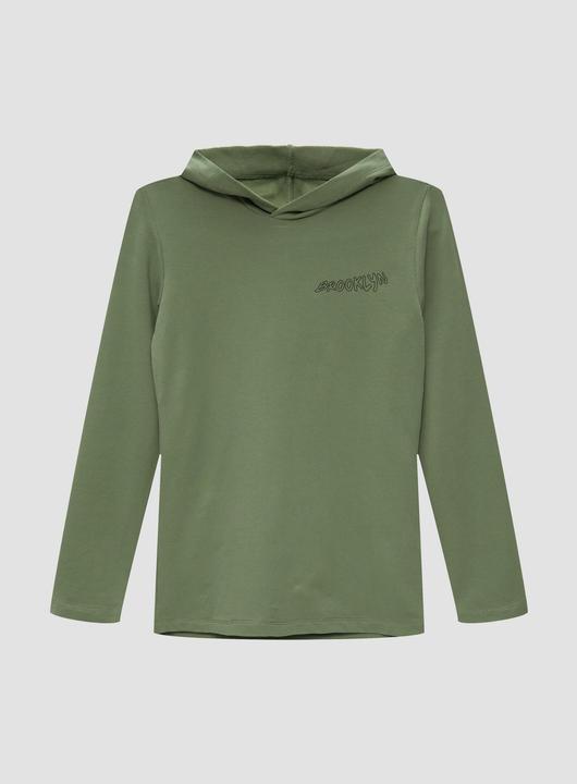 Produktbild s.Oliver T-Shirt Hoodie mit Rückenprint (S)