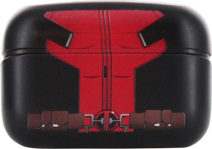Actual product image Exquisite Gaming Marvel Holdems Mini Holder & Wireless Headphones Deadpool with TWS Buds Pro 10 cm (ANC, 4 h, Wireless)