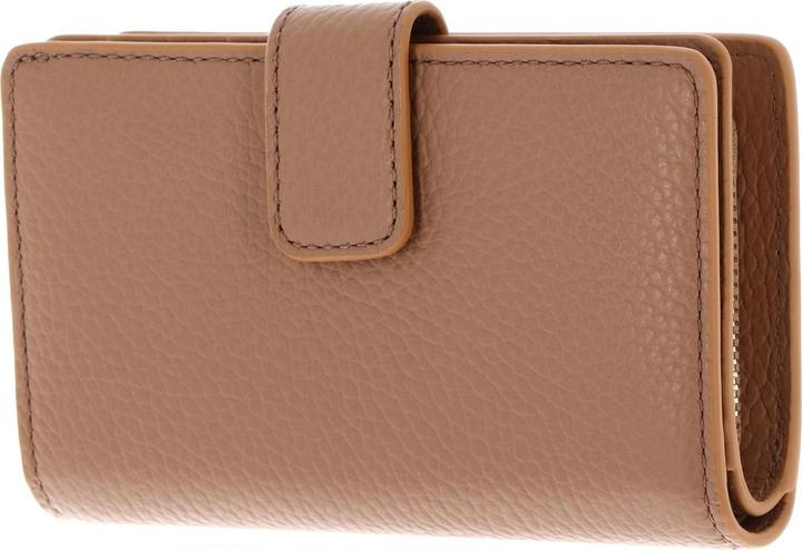 Actual product image Coccinelle Metallic Soft Mini Wallet Grained Leather