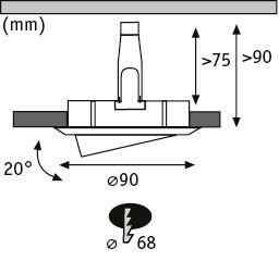 Image du produit Paulmann Kit d'éclairage encastré (GU10)
