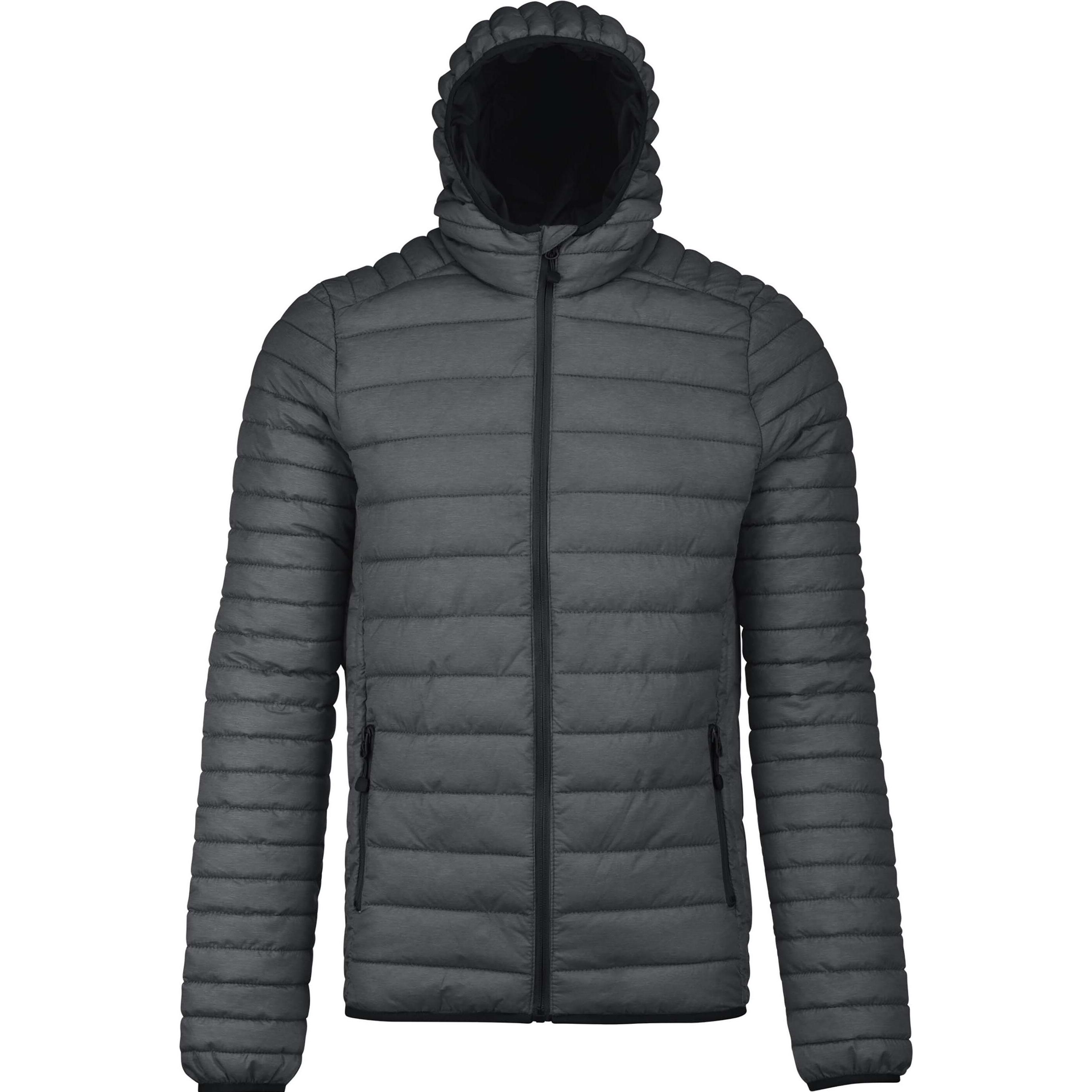 Kariban, Herren, Jacke, Légère Capuche (M), Blau, M