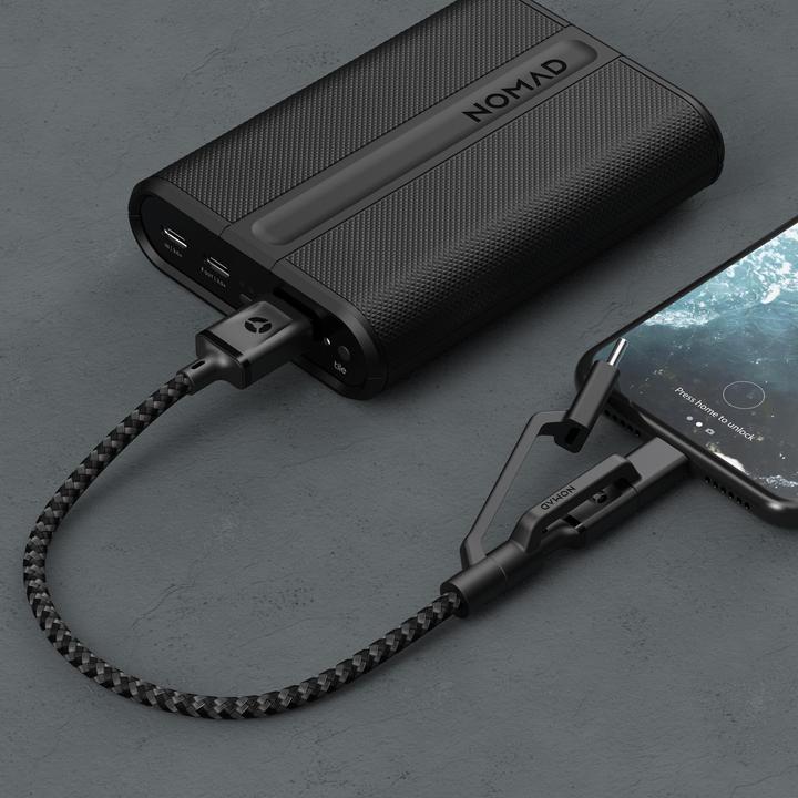 Actual product image Nomad 3-in-1 USB cable (0.30 m, USB 2.0)