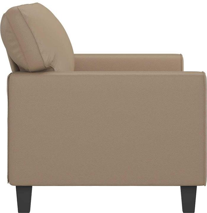 Actual product image vidaXL 2-seater sofa 140 cm imitation leather (2 person sofa)