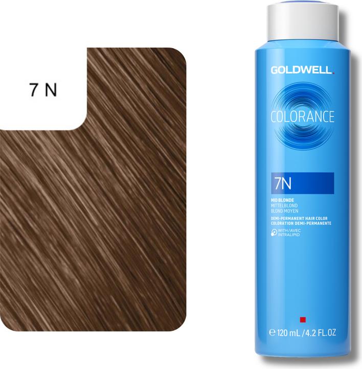 Actual product image Goldwell Colorance (7N medium blonde)