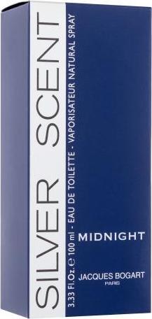 Immagine prodotto Jacques Bogart Silver Scent Midnight by Eau De Toilette Spray 100 ml (Eau de toilette, 100 ml)