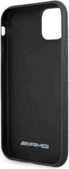 Actual product image Mercedes-Benz Hard Cover Debossed Black, for iPhone 11, AMHCN61GSEBK (Apple iPhone 11)