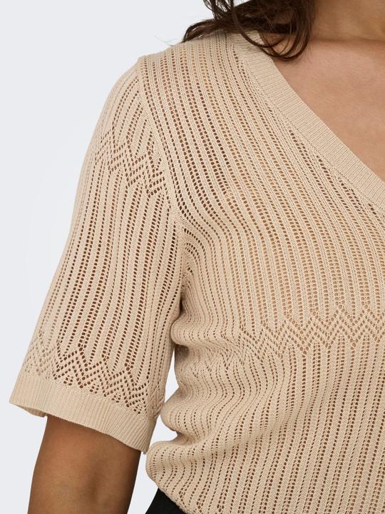 Image du produit JdY Knit Fit V-Ausschnitt Pullover Strickpullover (L)