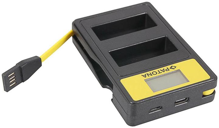 Image du produit Patona Chargeur Smart Dual LCD USB Panasonic DMW-BLG10 (Chargeur de batterie d'appareil photo)