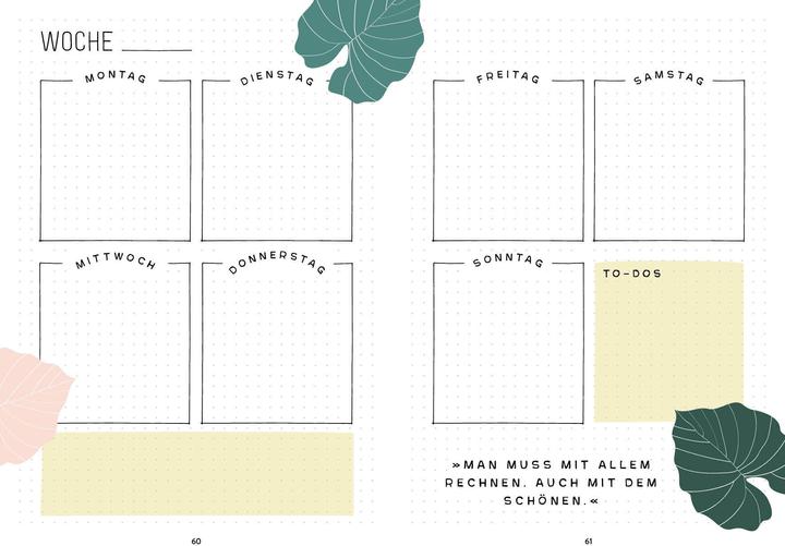 Image du produit Mein Bullet Journal - Besser planen & Träume verwirklichen (A5, Pointillés, Couverture rigide)