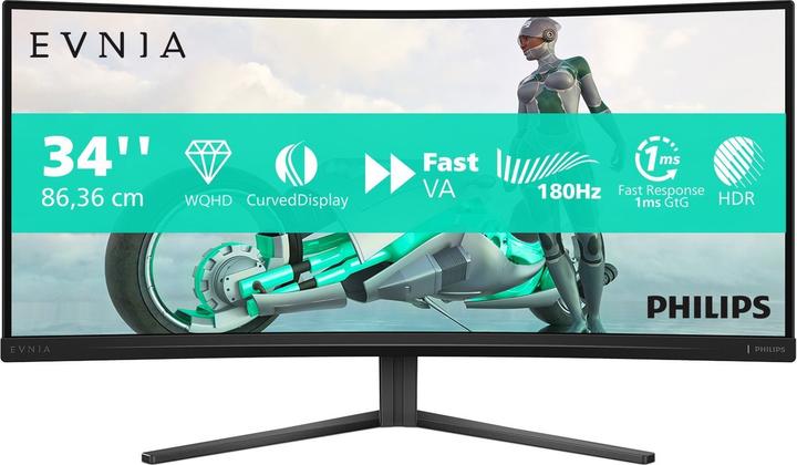Produktbild Philips Evnia 34M2C3500L (3440 x 1440 Pixel, 34")